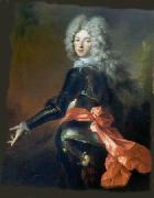 Nicolas de Largilliere Portrait de Charles de Sainte-Maure, duc de Montausier painting